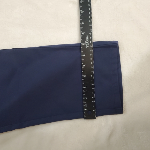 Peter Millar‎ Men's Straight Jeans - Navy Blue Size 33x32 - Picture 12 of 16